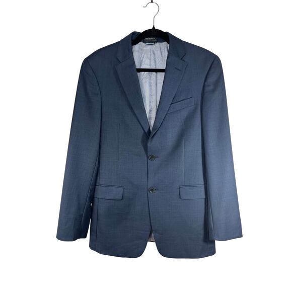 TOMMY HILFIGER Men's Tailored Wool Fitted Suit Jacket Pants - Picture 1 of 10